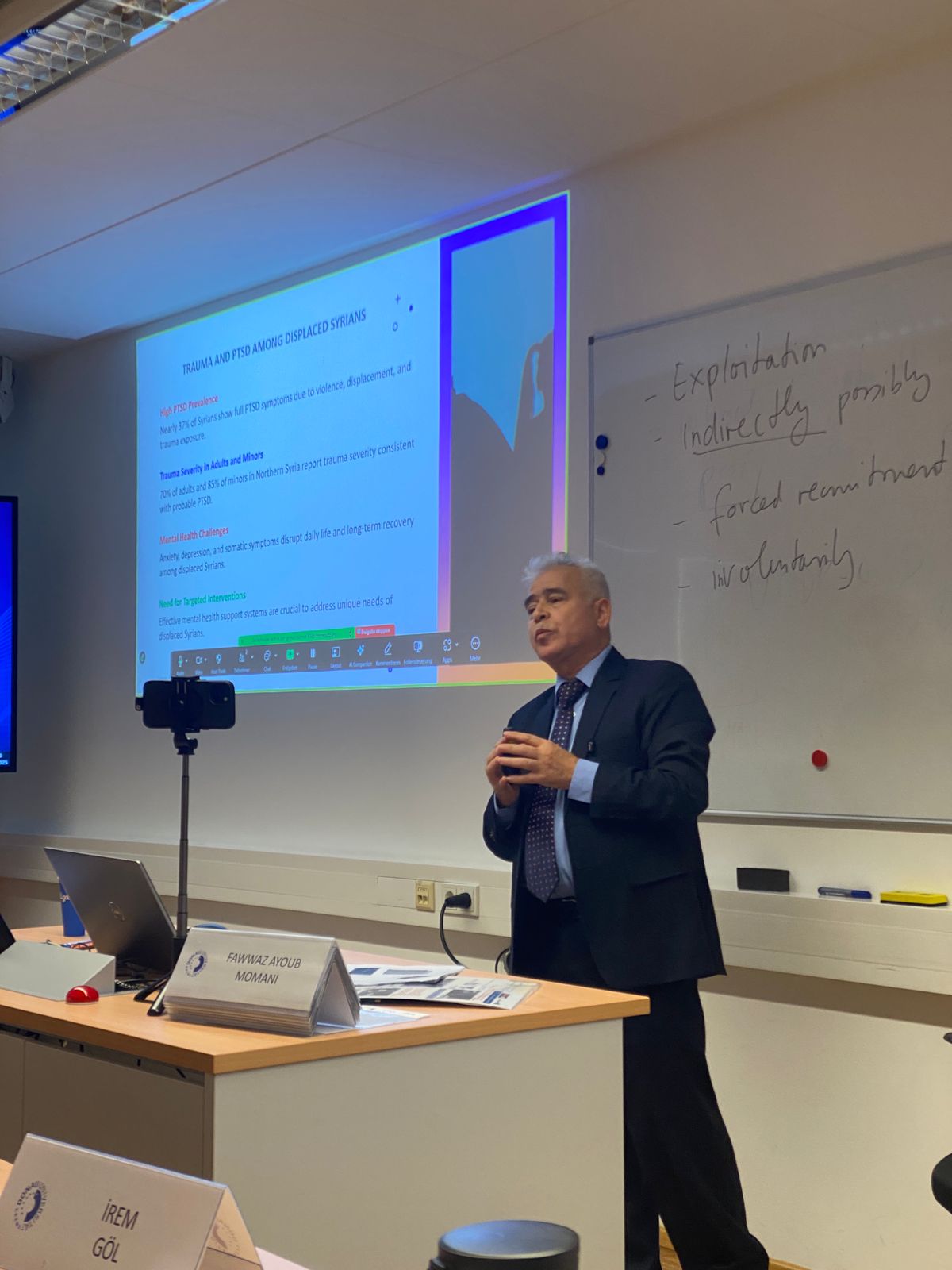 الأستاذ الدكتور فواز أيوب المومني من كلية العلوم التربوية شارك في اطلاق مشروع دبلوم إدارة الهجرة الدائرية والعودة Diploma in Circular and Return Migration Management التي تنظمه جامعة  كريمس النمساوية بالتعاون مع ملتقى ميونخ للحوار والممول من الاتحاد الاور