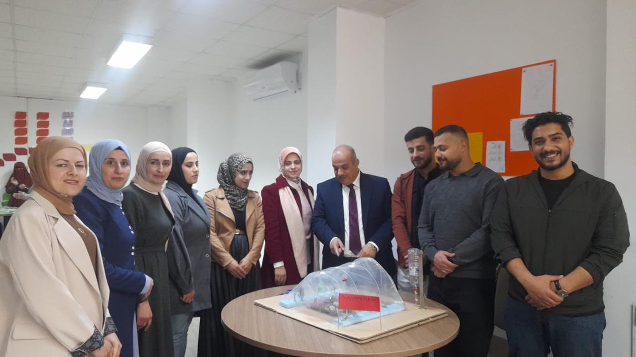 جوله تفقدية نوعية لمتابعة مشاريع STEM في برنامج الدبلوم العالي لإعداد المعلمين